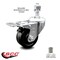 Service Caster 3.5 Inch Phenolic Swivel 12mm Threaded Stem Caster with Total Lock Brake SCC SCC-TSTTL20S3514-PHR-M1215 - alternate 4